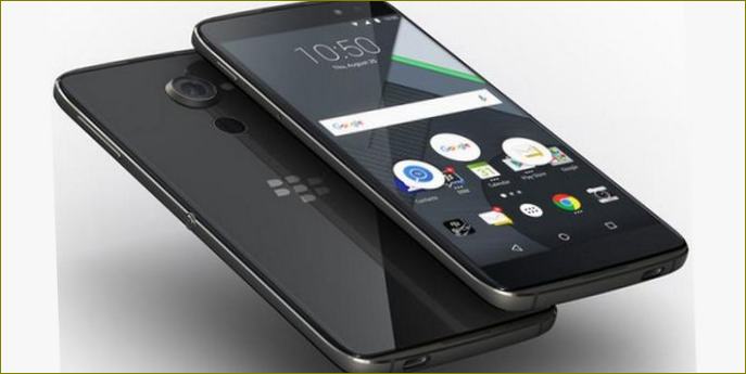 BlackBerry DTEK60 má skleněný přední a zadní panel