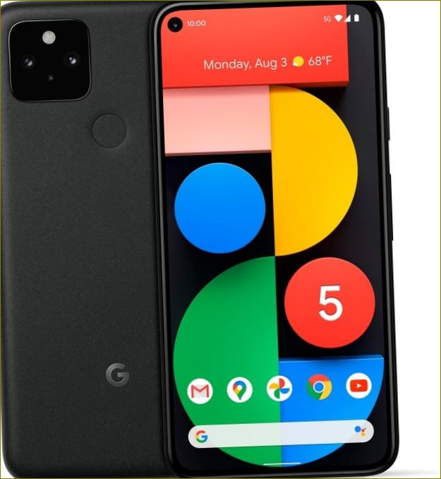 Obrázek smartphonu Google Pixel 5