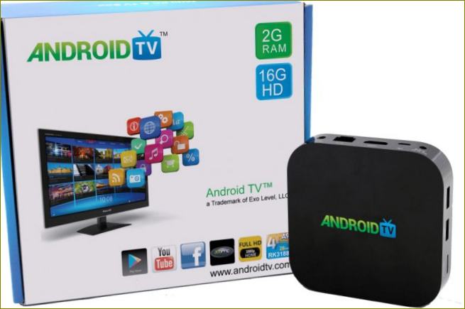 Set-top box s androidTV