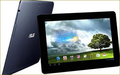 Asus 10 palcový tablet recenze