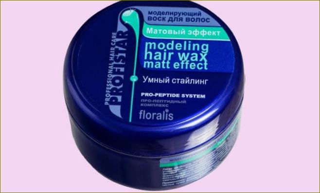 Floralis Matte Effect - recenze vosku na vlasy pro muže