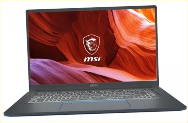 MSI Prestige 15 A10SC (Ultrabook s procesorem Intel Core i5 10210U 1600 MHz/15.6)