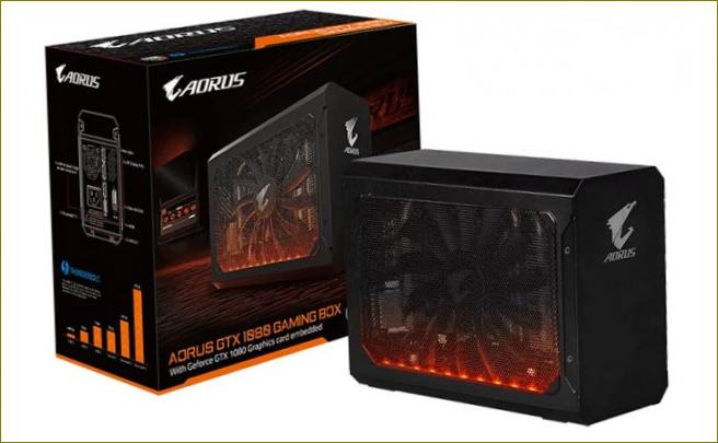 Aorus GTX 1080 Gaming Box - Externí box s grafickou kartou GeForce 3D