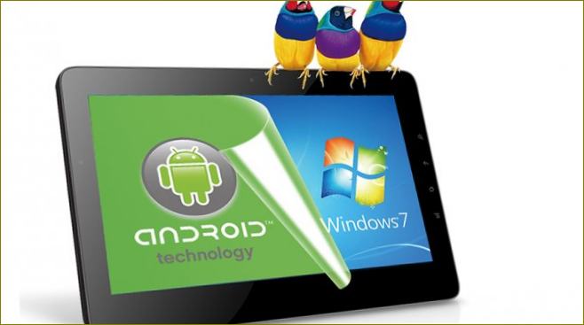 Jak nainstalovat systém Android do tabletu se systémem Windows