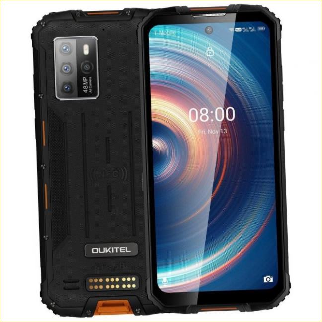 Oukitel WP10 5G koupit 8/128GB, 8000mAh baterie, oficiální stránky