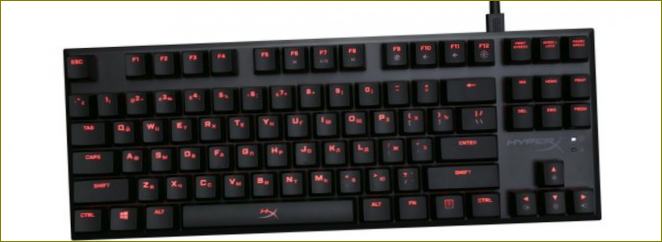 HyperX Alloy FPS Pro (Cherry MX Red). Foto: HyperX