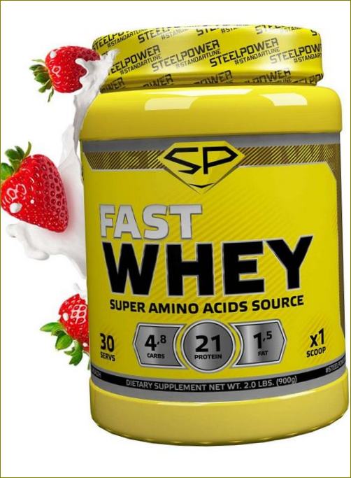 Steel Power Fast Whey Protein (900 g)