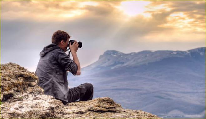 Profesionální fotoaparát