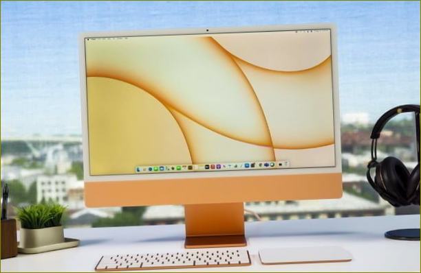 Apple iMac 24in na tvém stole