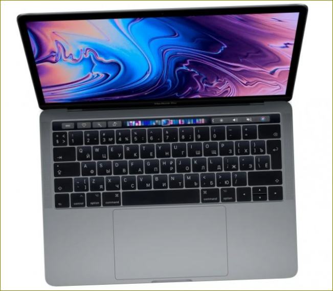 Apple MacBook Pro 13 s Retina displejem a Touch Barem Mid 2022 (Intel Core i5 1400MHz/13.3)