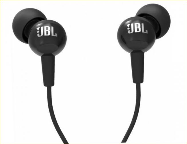 JBL C100SI pro sluchátka