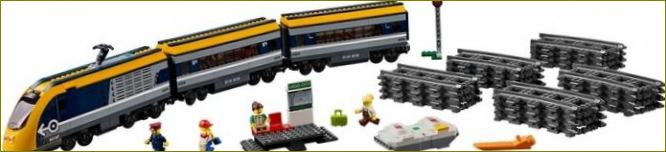 Sada osobního vlaku LEGO City 60197
