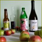 Zleva doprava: Rosé Aronia; Ice Cider; DaDa Cider #3; Cider Sh © Tatiana Platonova