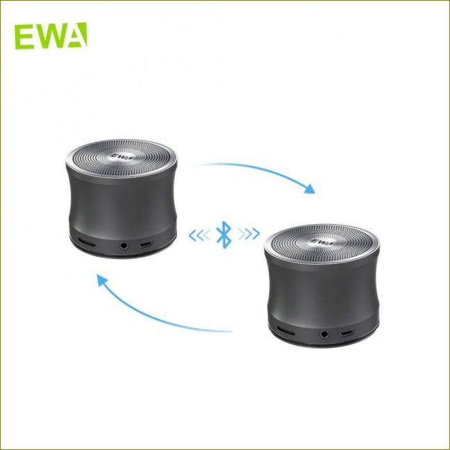 EVA Mini bezdrátový Bluetooth reproduktor Reproduktor, regulátor basů, kovový box IP67 Vodotěsný hlasitý reproduktor Přenosný reproduktor s cestovním pouzdrem A106Pro| Přenosné reproduktory| Aliexpress