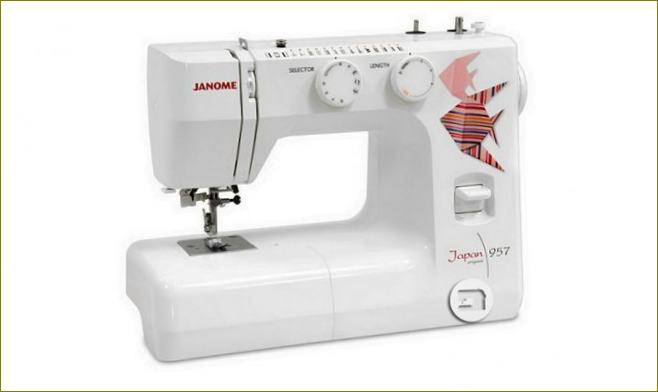 Janome Japan 957 - pohodlí a originalita