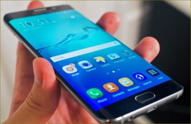 Telefon Samsung s ohnutou obrazovkou cena