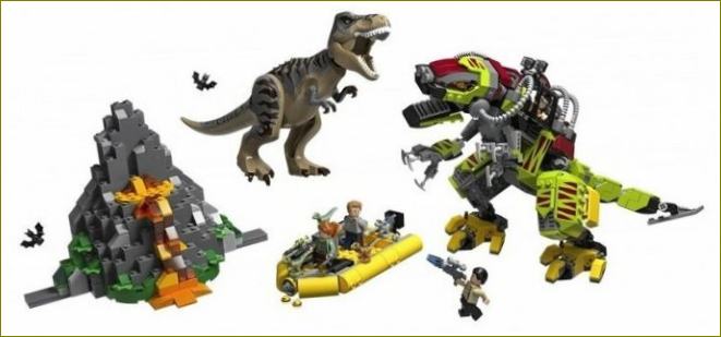 LEGO Jurský svět 75938 Bitva tyranosaura a dinosauřího robota