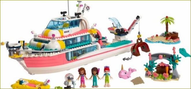 Záchranný člun LEGO Friends 41381