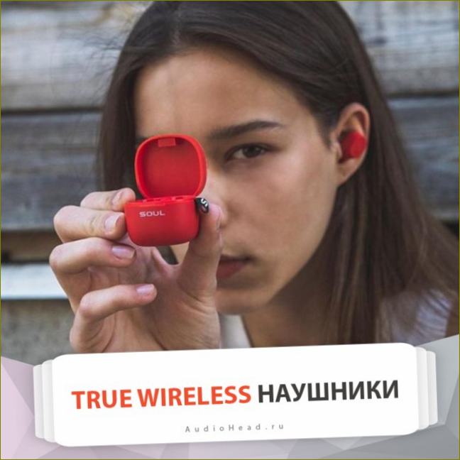 Bezdrátová sluchátka True Wireless