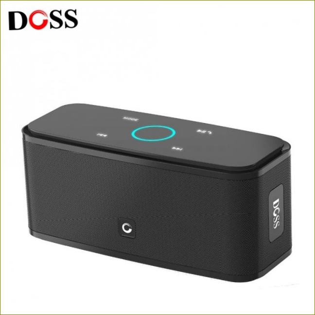 DOSS Touch Box Control Bluetooth Speaker Portable Wireless Loudspeaker s stereo Bass Sound Box Built-in Mic for PC PC|Portable Speakers | Aliexpress