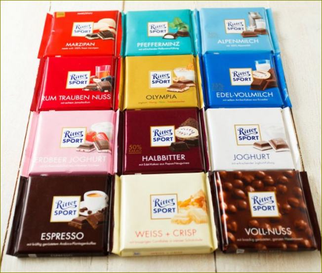 Ritter Sport čokoláda