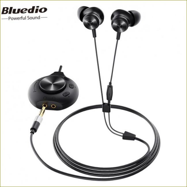 Bluedio Li Pro Wired 7.1 Earphone Virtual Sound Card HIFI Stereo Headset Vestavěný mikrofon Magnetická náhlavní souprava pro PC telefon|Sluchátka a náhlavní soupravy|| Aliexpress