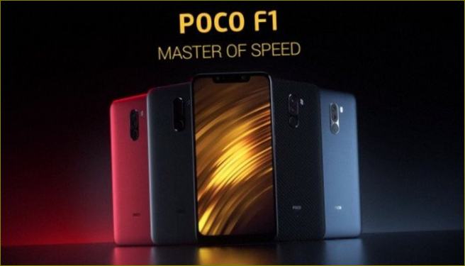 PocoPhone F1 všechny barvy těla