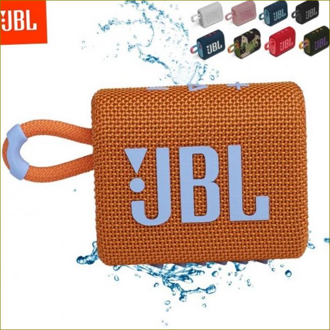 Originální JBL GO 3 GO3 Bezdrátový venkovní Bluetooth reproduktor se subwooferem IP67 Vodotěsný mini basový reproduktor, 9 barev|Přenosné reproduktory | AlieXpress