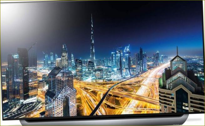 Specifikace televizoru LG OLED55C8