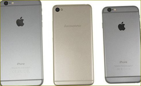 Telefony, které vypadají jako iphone - přehled nových produktů