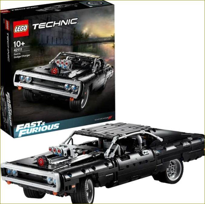 Obrázek LEGO Technic 42111 Dodge Charger Dominic Toretto