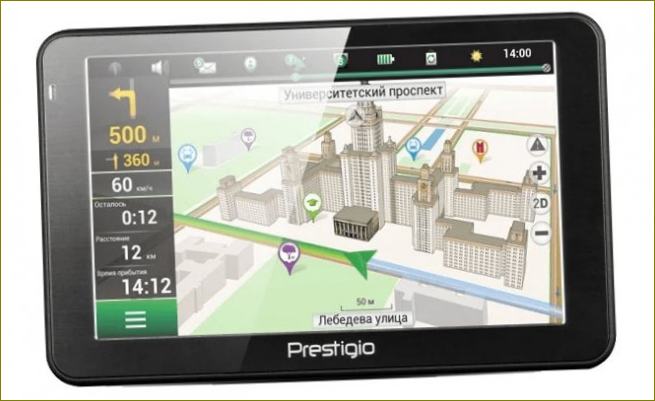 Automobilová navigace Prestigio GeoVision 5068