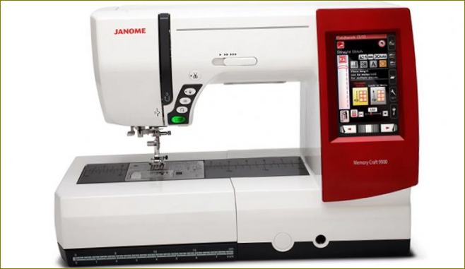 Janome Memory Craft 9900 - model nové generace