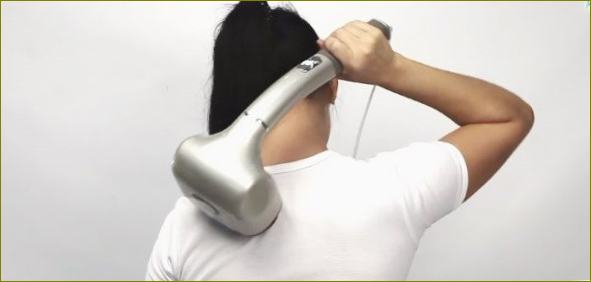 Masážní přístroj na krk, ramena a záda. Který je lepší: válečkový, dřevěný, pásový, elektrický