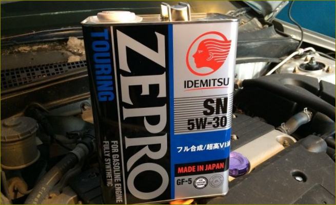 Motorový olej Idemitsu Zepro Touring 5W30