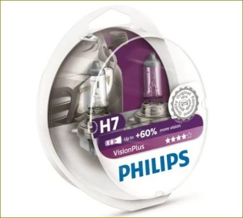 Philips Vision Plus 12972VPS2 H7 55W 2 ks
