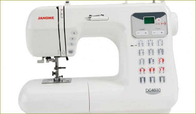 Janome DC 4030 - spolehlivost a kvalita