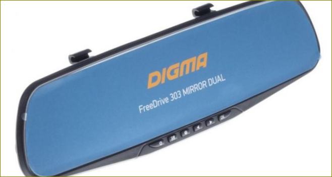 Digma FreeDrive 303 MIRROR DUAL foto