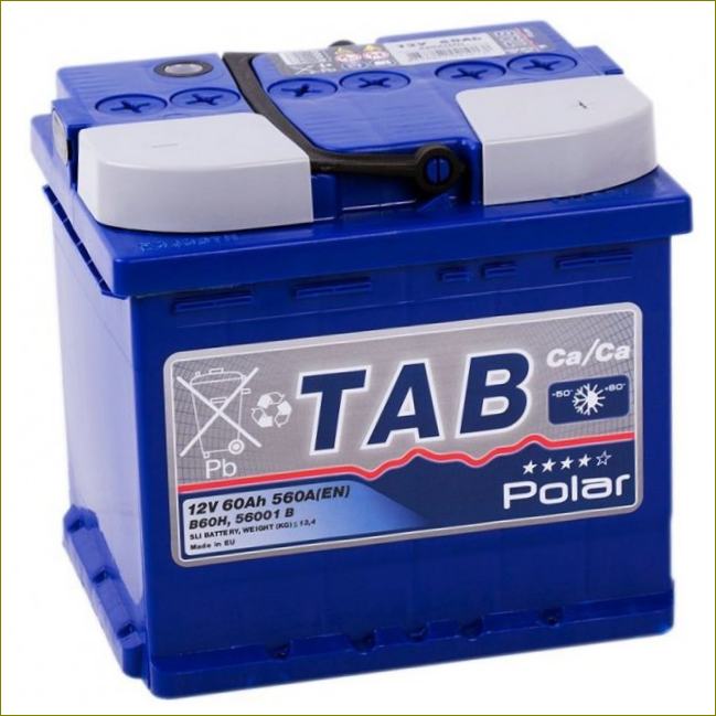 TAB Polar 60 Ah 560 A