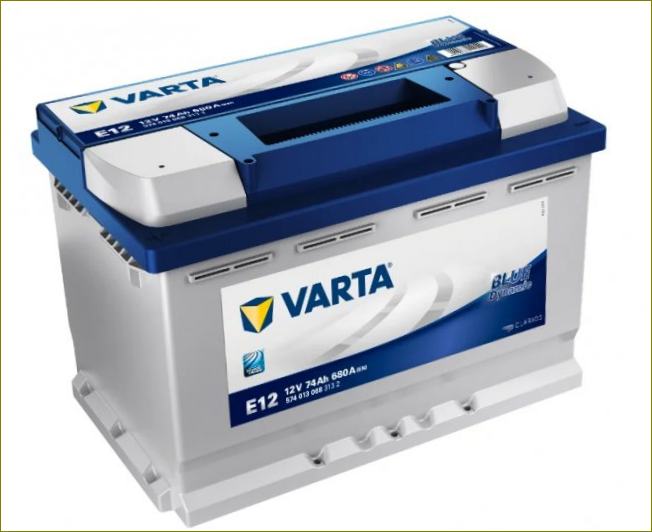 VARTA Blue Dynamic E12 na zimu