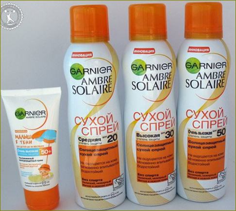 Garnier Sprej na suché opalování SPF 20