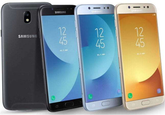 Samsung Galaxy J7 2017 barvy