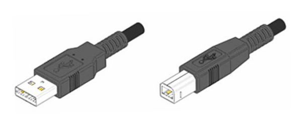 Konektory kabelu USB