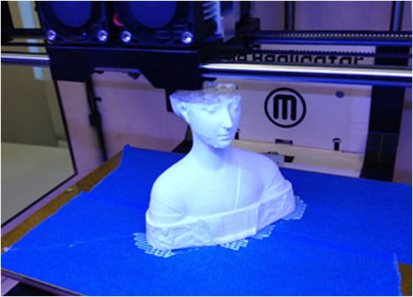 3D tisk se sádrou