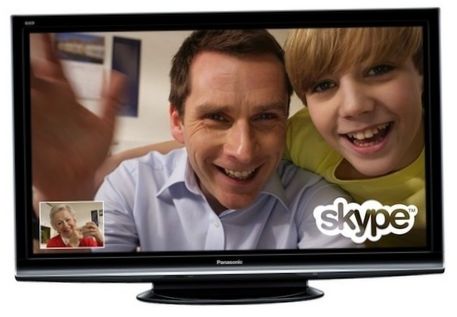 Skype v televizoru Panasonic