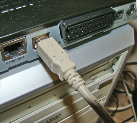Připojení přes USB