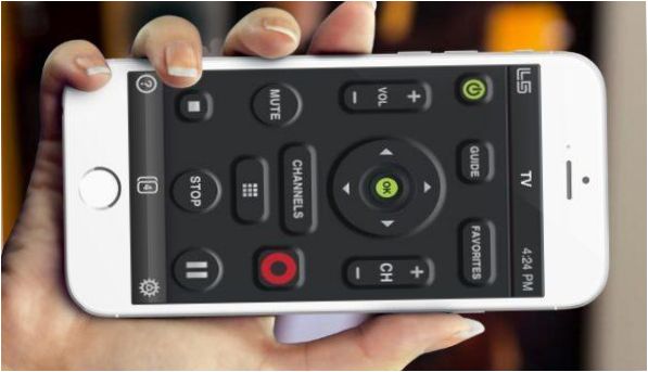 Aplikace TV Remote v iPhonu